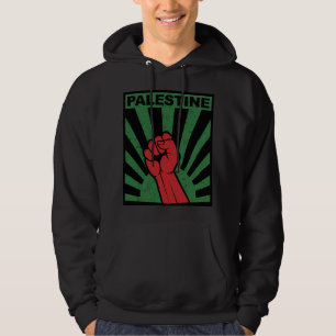 Moletom Propaganda ao Estilo Livre Palestina Punho Cerrado