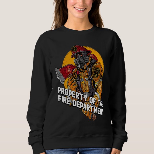 Moletom Property Fire Department Firefighter Professional  (Frente)
