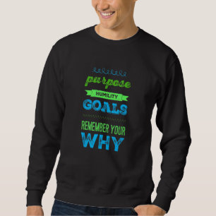 Moletom Propósito Homens Mútuos Motivacionais Meta Roupa