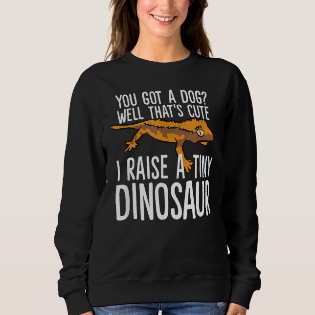 Moletom Proprietário da Gecko preso, Gecko Pet Crested Gec (Frente)