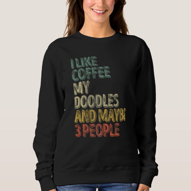 Moletom Proprietário De Cachorro Eu Gosto De Café Meus Dod (Frente)
