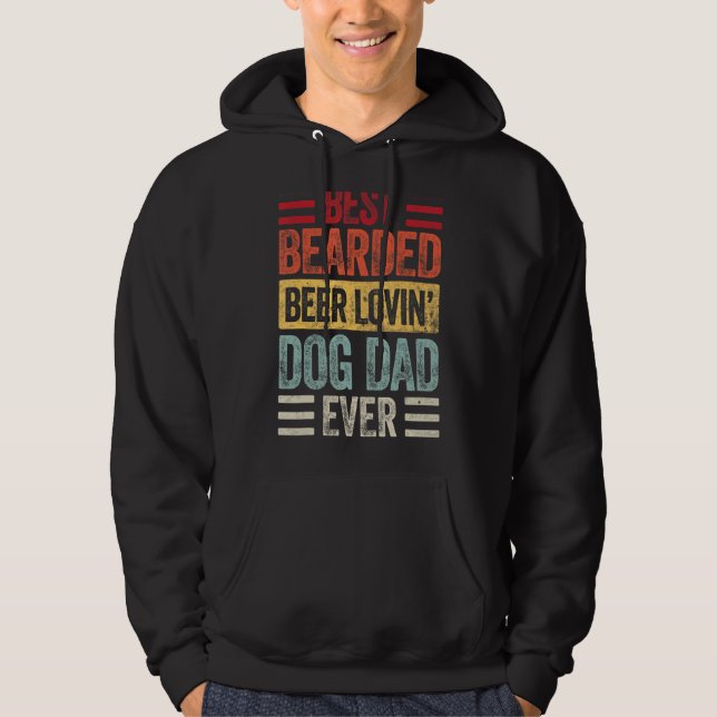 Moletom Proprietário de Cachorro Pai de Beer Lovin (Frente)