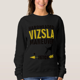 Moletom Proprietários de Cães Vizsla K9 Filhote Teimoso Ma