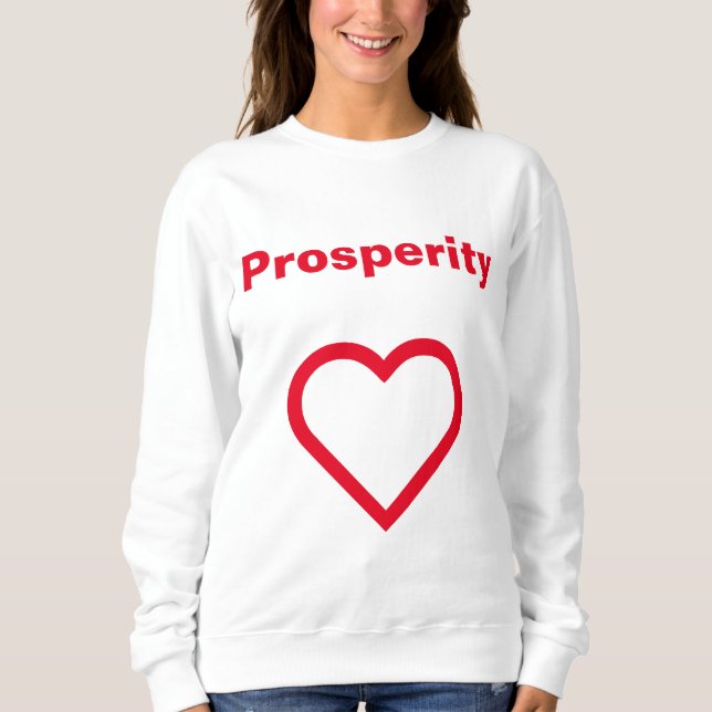 Moletom prosperity (Frente)
