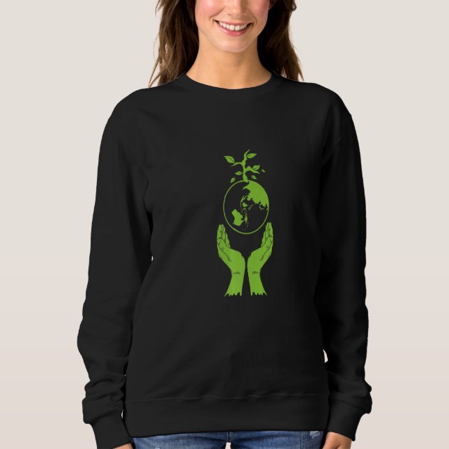 Moletom Proteção Ambiental Terra Verde (Frente)