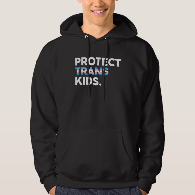 Moletom Protect Trans Kids Transgender Pride LGBTQ+ (Frente)