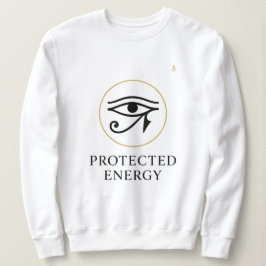 Moletom Protected Energy – Minimal Eye of Horus Symbol |