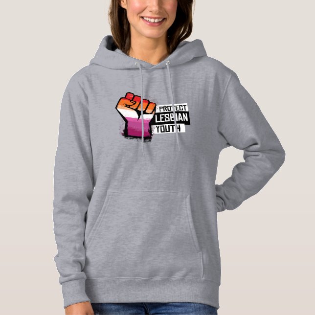 Moletom Proteger Jovens Lésbicas (Frente)