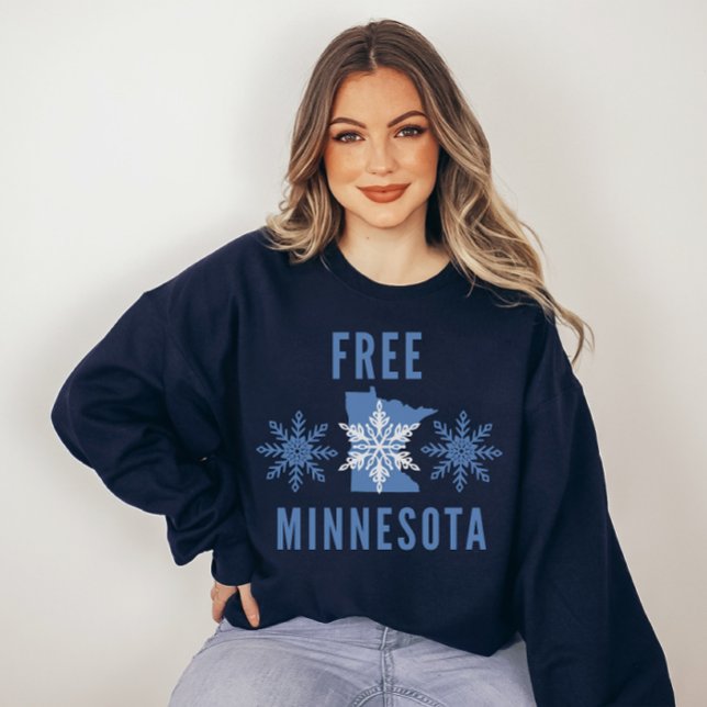 Moletom Protesto Anti ICE Livre Minnesota (Criador carregado)