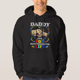 Moletom Proud Autism Daddy Family Matching Love Support