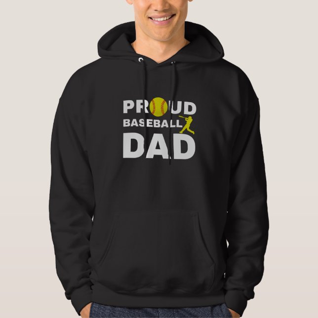 Moletom Proud Baseball Dad (Frente)
