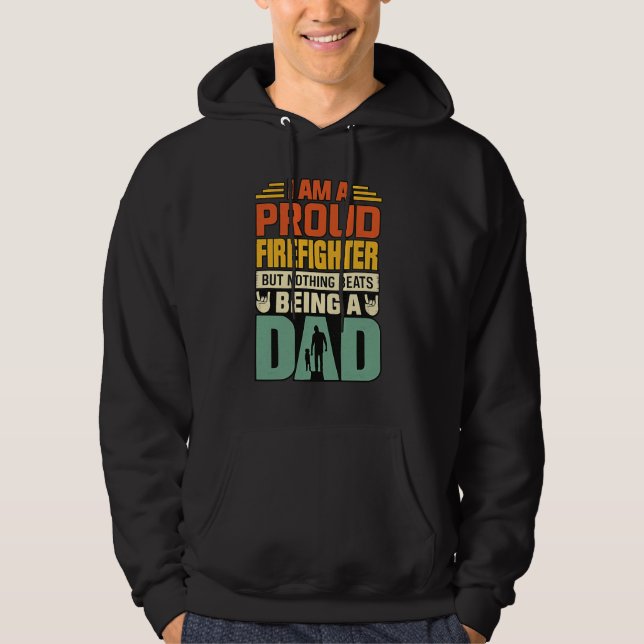 Moletom Proud Firefighter Dad_Hero Firefighter  (Frente)