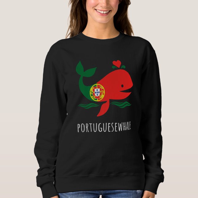 Moletom Proud Portuguese Portugal Flag   (Frente)
