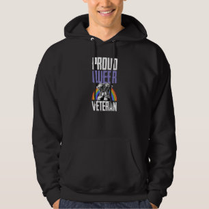 Moletom Proud Queer Veteran Orgulho gay Rainbow Queer Sold