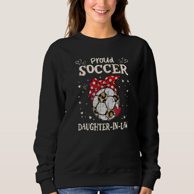Moletom Proud Soccer Daughter In Law Trick Or Teach Hallot (Frente)
