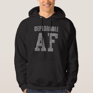 Moletom Provérbio engraçado deplorável afligido vintage