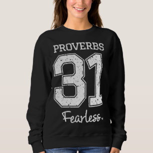 Moletom Proverbs 31 Sem Corantes - Jesus Surfado Cristão