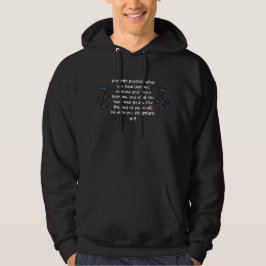 Moletom Psalm Philippians biblical quote