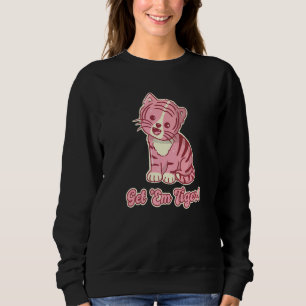 Moletom Psicha Rosa Vai Pegar Em Tiger