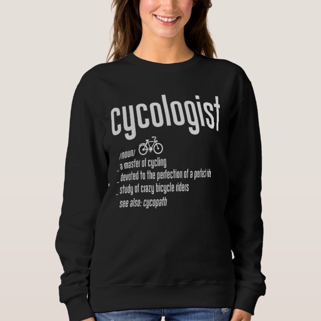 Moletom Psicologia Ciclista Biker Biking Cycologist Bicicl (Frente)