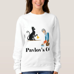 Moletom Psicologia Gata de Pavlov