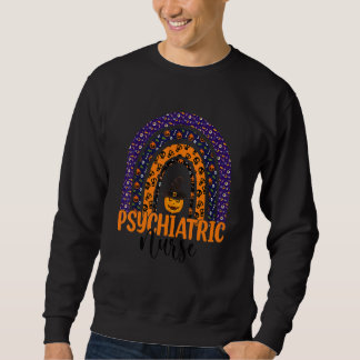Moletom Psychiatric Nurse Nursing Scary Halloween Rainbow 