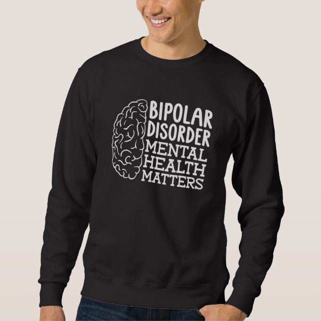 Moletom Psychologist Bipolar - Psychology Mental Health Aw (Frente)
