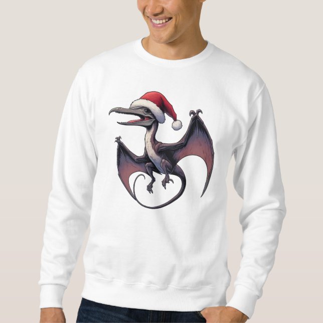 Moletom Pterodactyl de Natal (Frente)