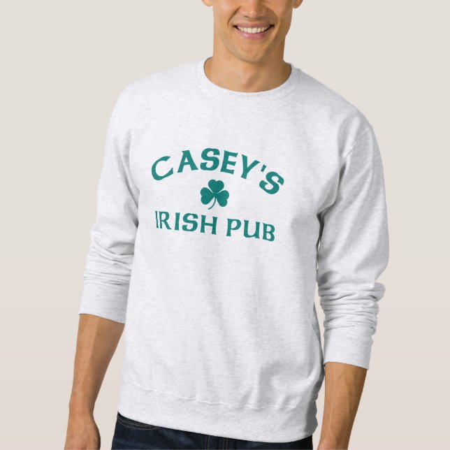Moletom Pub Irlandês do Casey (Frente)