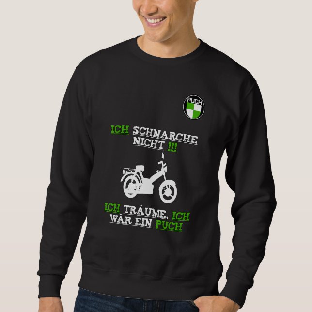 Moletom Puch Maxi Sayings Moped Fans Patinete Moped Legal (Frente)