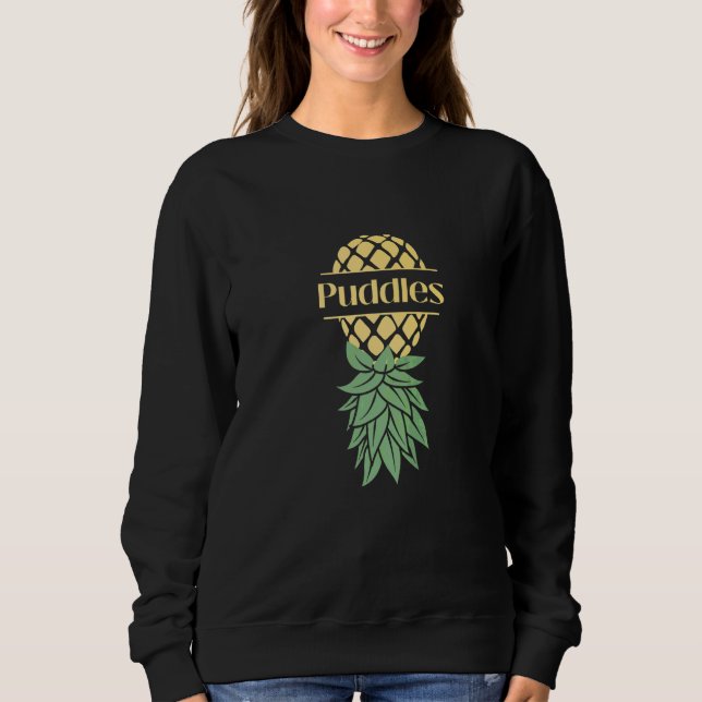 Moletom Puddles Upside Down Pineapple Swingers (Frente)