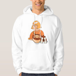 Moletom Pudim de Cachorro Kawaii – Anime Laranja Estético 