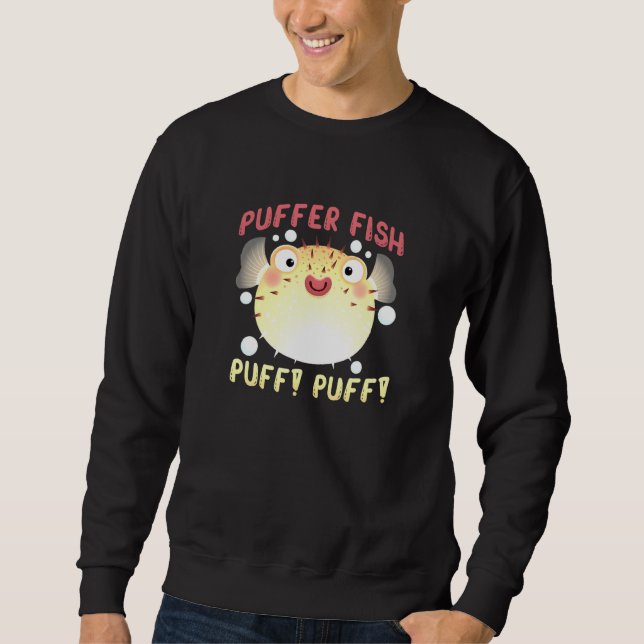 Moletom Puffer Fish Puff Blowfish Keeper (Frente)