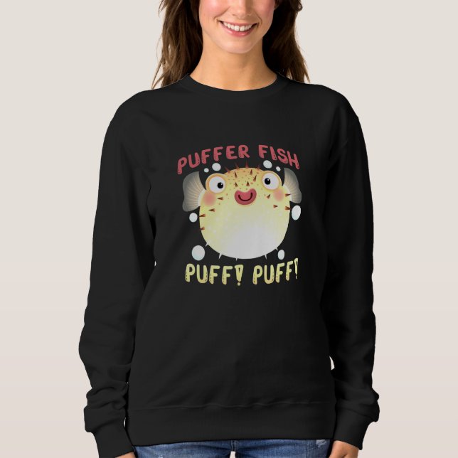 Moletom Puffer Fish Puff Blowfish Keeper (Frente)