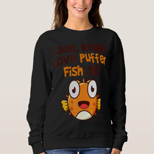 Moletom Puffer Fish Puffer Puffer Fish 1 (Frente)