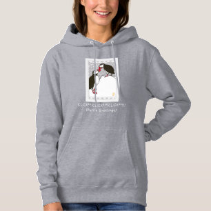 Moletom Puffin Saudações Sweatshirt básica