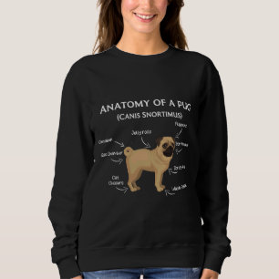 Moletom Pug Anatomy Classic T-Shirt 40