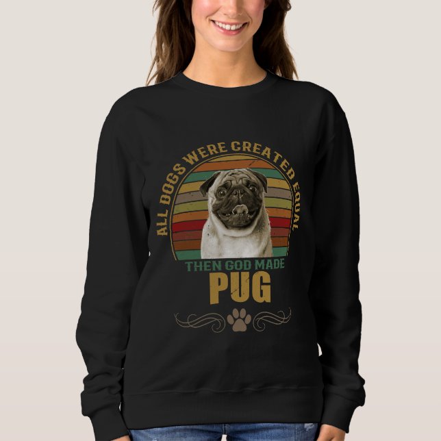 Moletom Pug Classic T-Shirt 153 (Frente)