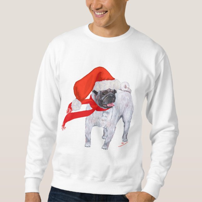 Moletom Pug de Natal (Frente)