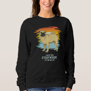 Moletom Pug Dog Vintage 33