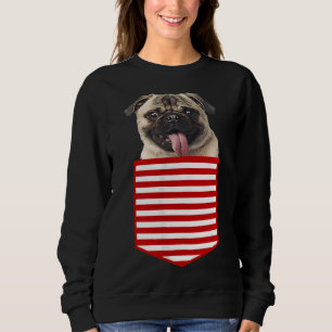 Moletom Pug in Pocket Funny Dog Lover Classic T-Shirt 394