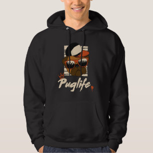 Moletom Pug Life Pug Lover Funny Dog Proprietário Gift Pug
