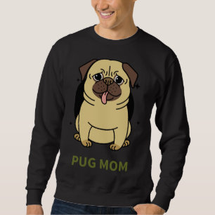 Moletom Pug Mãe Premium Scoop T-Shirt 151