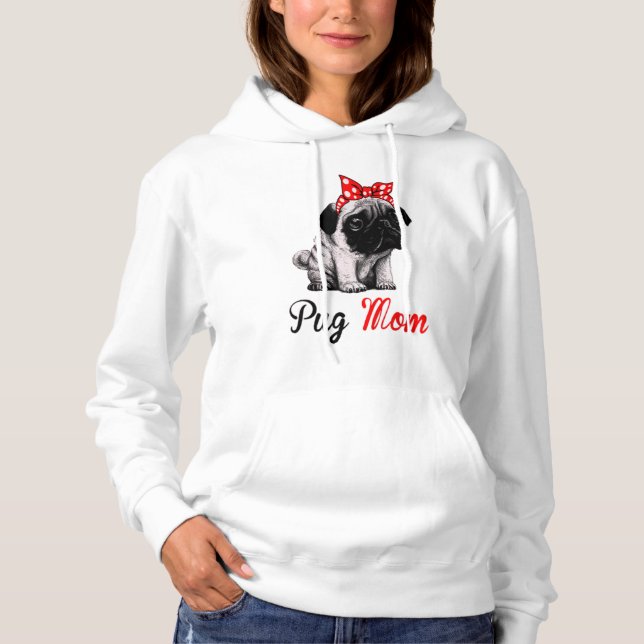 Moletom Pug Mom (Frente)