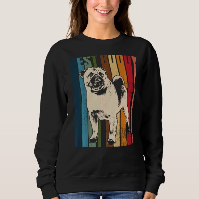 Moletom Pug Mops Carlin Cachorro Raça 2 (Frente)