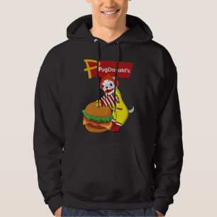 Moletom PugDonald&x27;s-Pug Burger Clássico T-Shirt 2