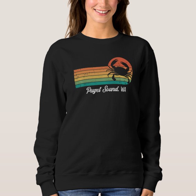 Moletom Puget Sound Wa Crab (Frente)