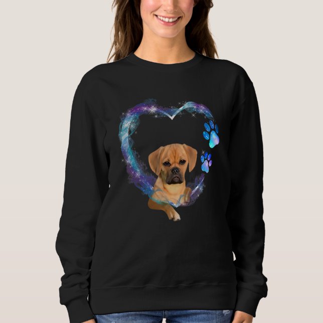 Moletom Puggle Dog in Heart (Frente)