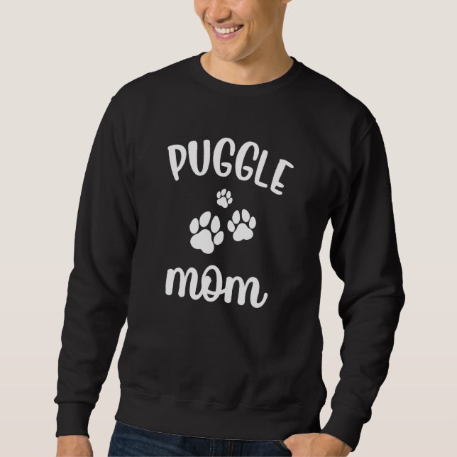 Moletom Puggle Mom Cute Dog (Frente)