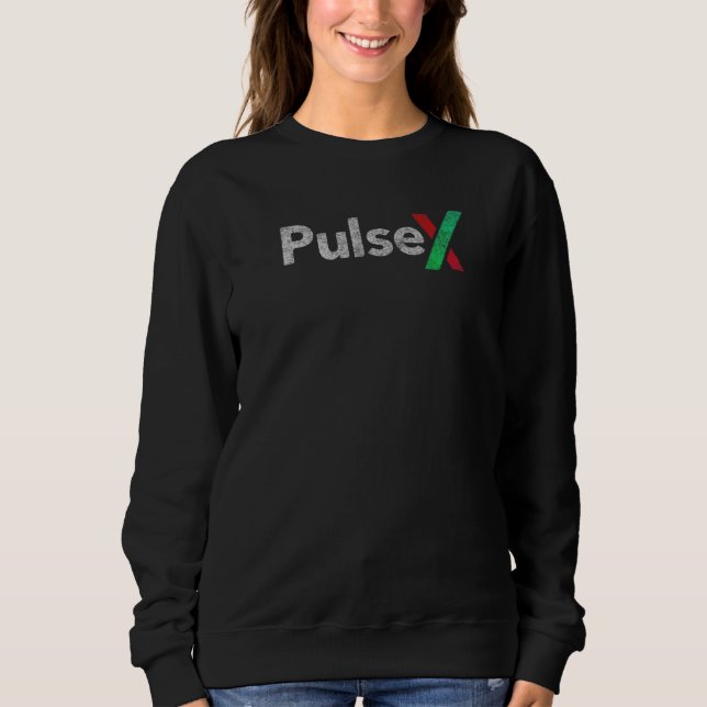 Moletom Pulsex Pulsechain Descentralizado Troca E Yiel (Frente)